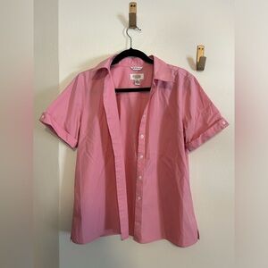 Pink button down